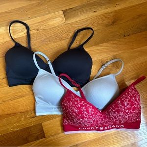 Lucky brand wire free bras